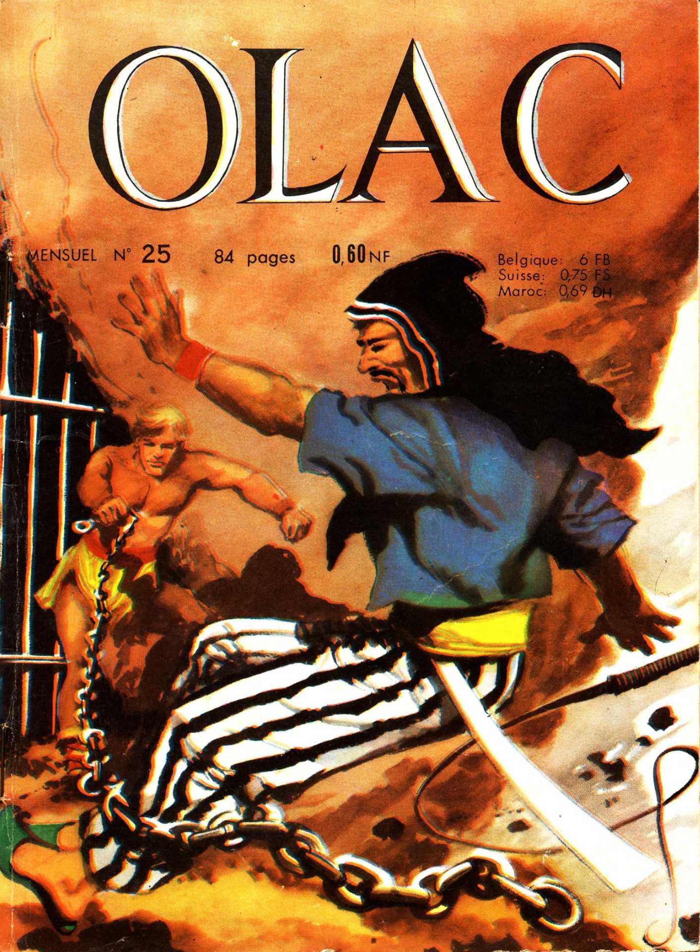 Scan de la Couverture Olac Le Gladiateur n 25